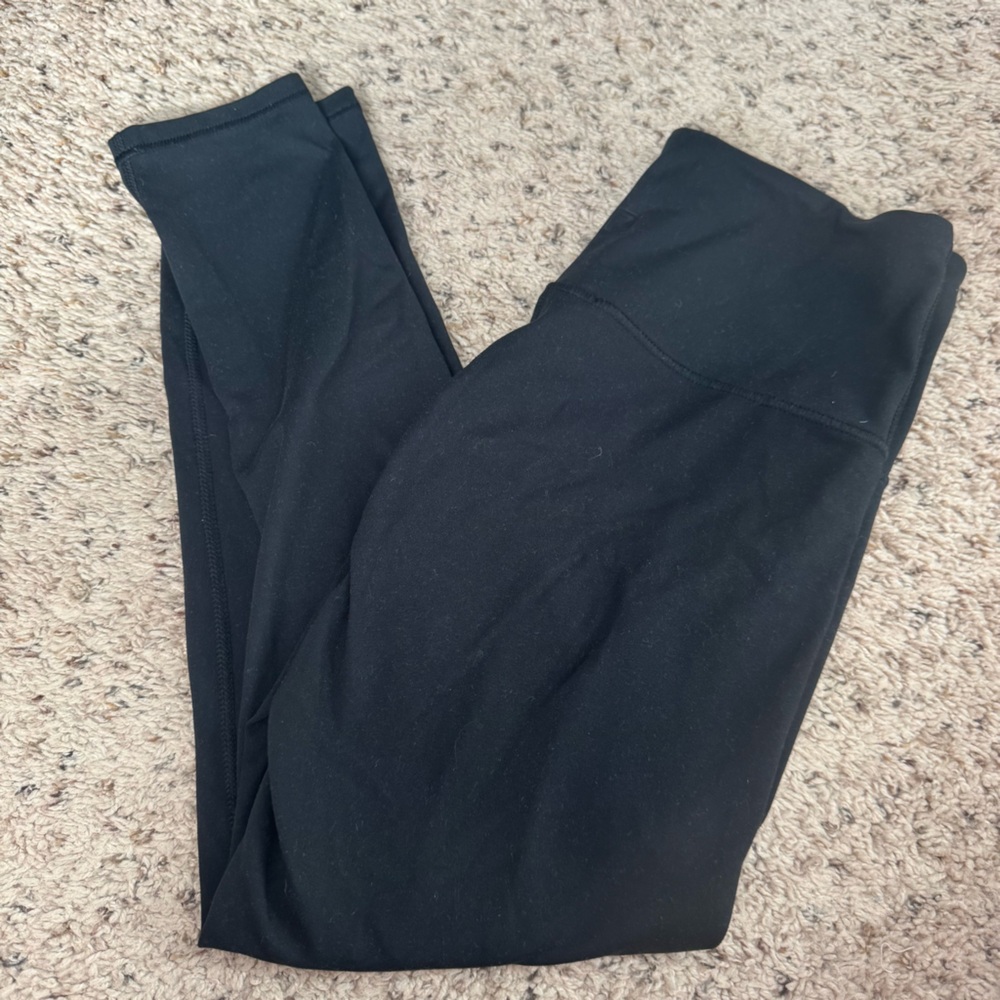 Black Zobha Crop Leggings